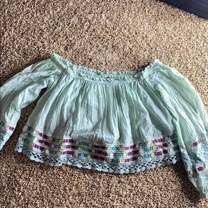 Off shoulder top
